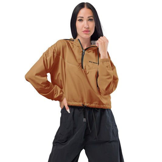 cropped windbreaker Nude