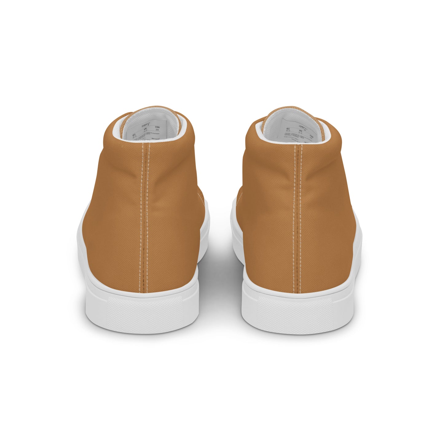 Men’s high top canvas shoes Nude