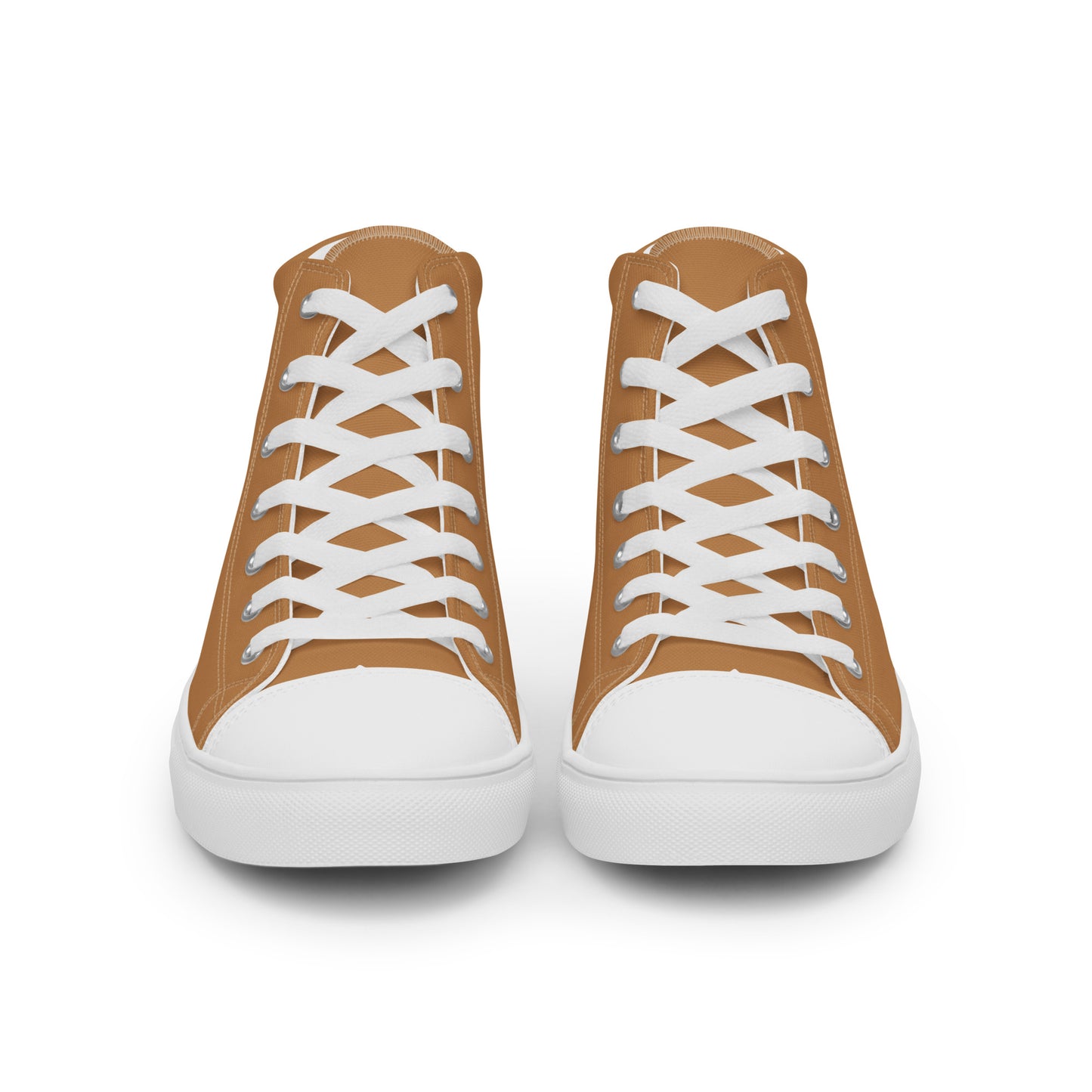 Men’s high top canvas shoes Nude