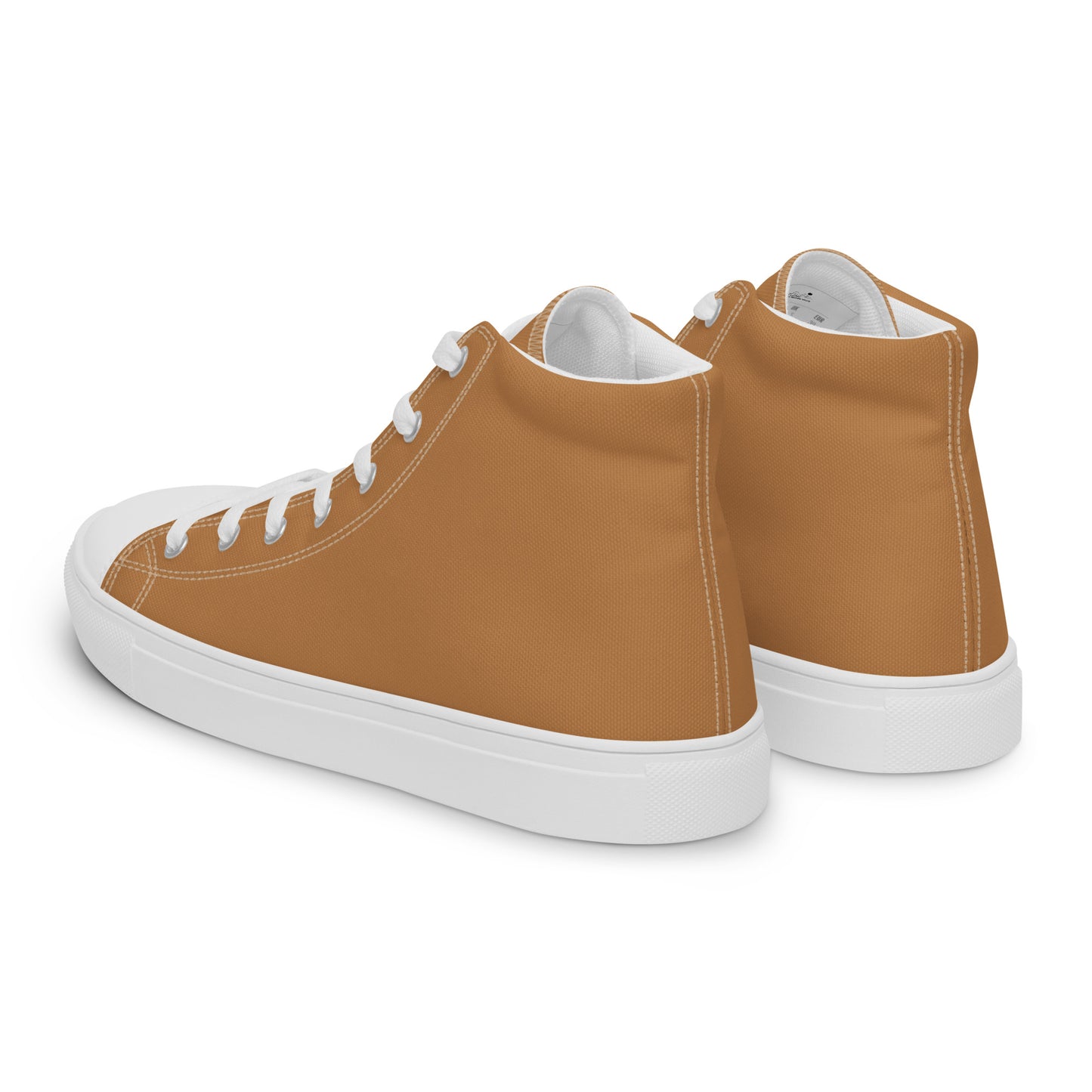 Men’s high top canvas shoes Nude