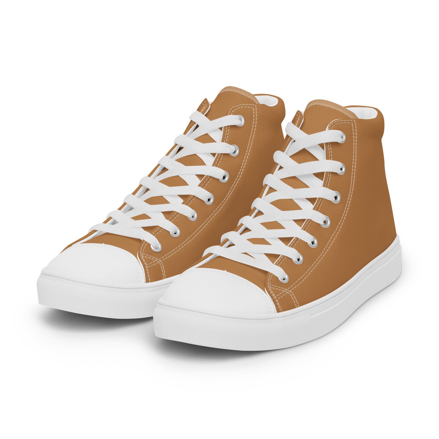 Men’s high top canvas shoes Nude