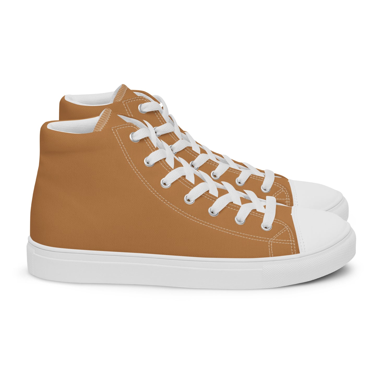 Men’s high top canvas shoes Nude