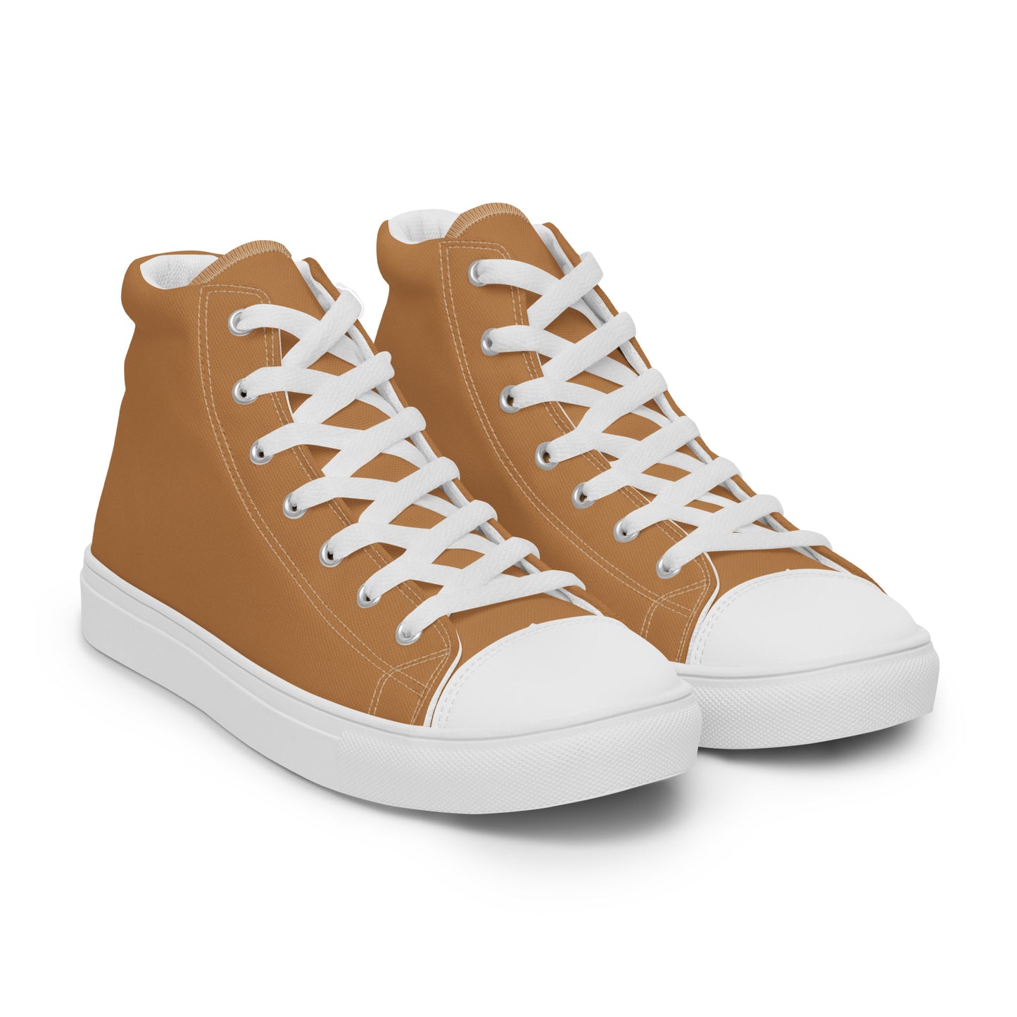 Men’s high top canvas shoes Nude