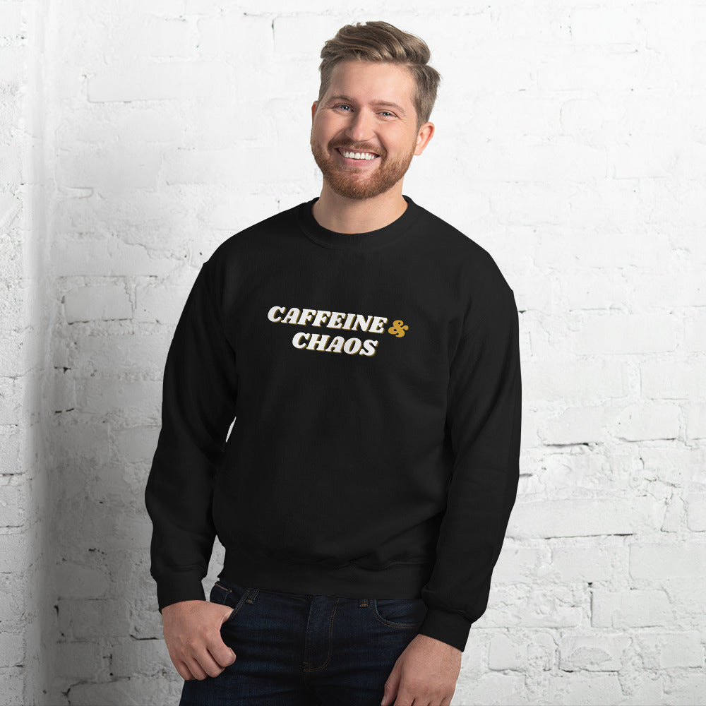 Unisex Caffeine & Chaos Sweatshirt