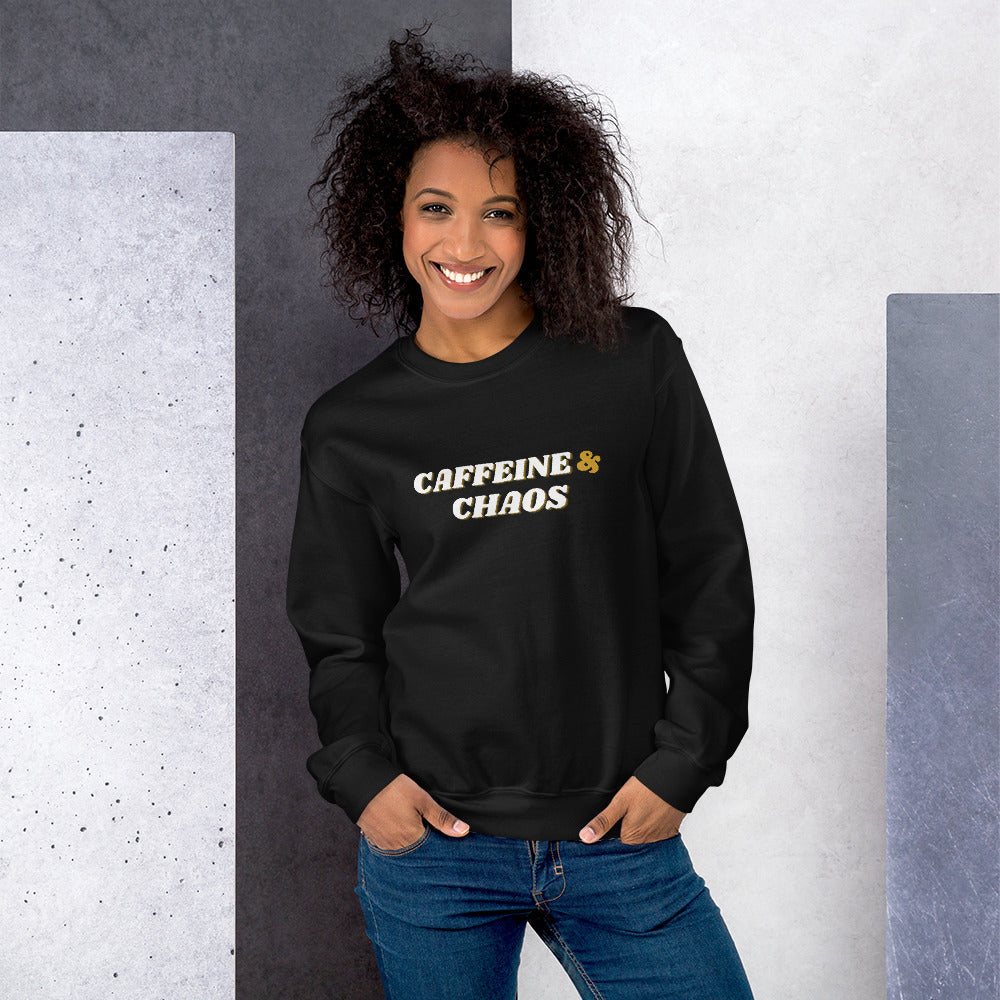 Unisex Caffeine & Chaos Sweatshirt